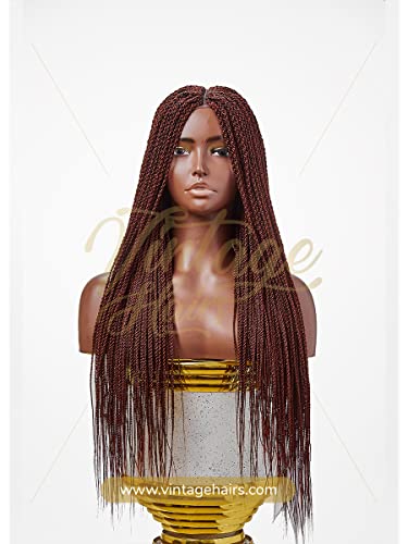 Aliana Twist Braided Wig with Closure - Natural Black Hair for Women | Perfect for Protective Styling, Everyday Wear & Special Occasions