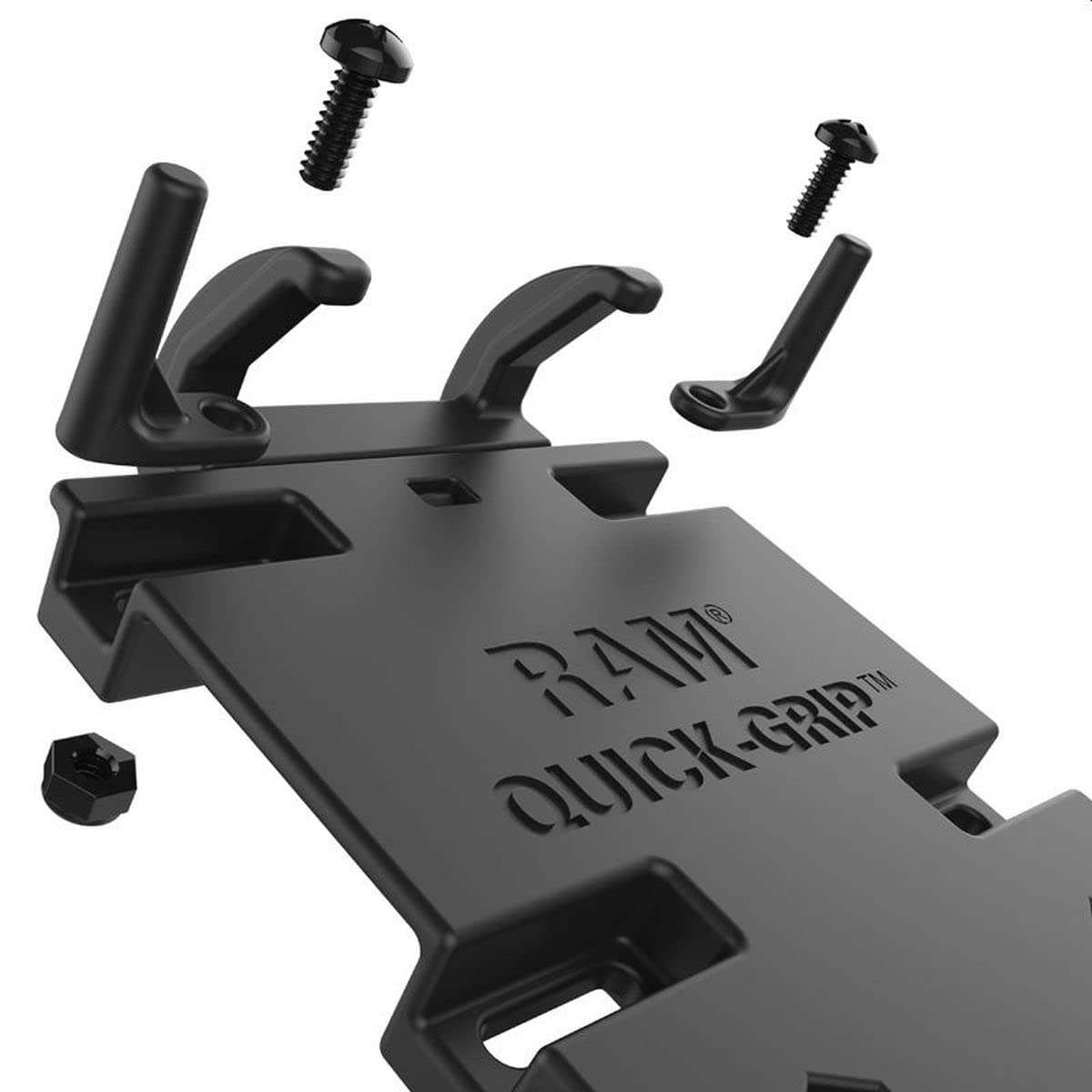 RAM-HOL-PD4U RAM Quick-Grip XL 大号手机支架 - 车载、办公、骑行多功能稳固手机固定器