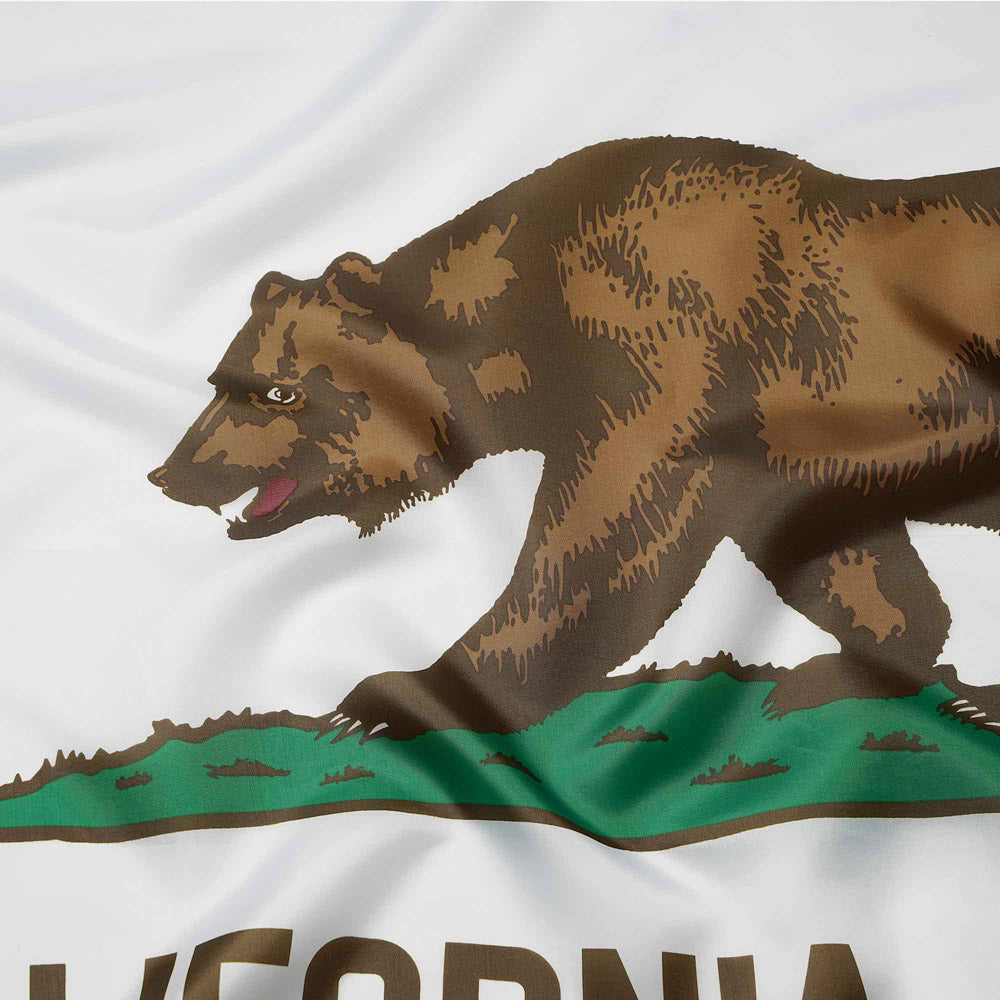 California Republic Flag Double Sided 3x5 ft - Heavy Duty Polyester with Brass Grommets - Perfect for Outdoor Decor, Patriotic Events & Home Display