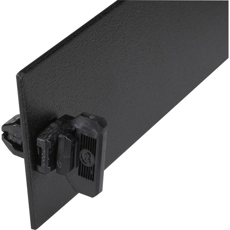 1U 19-Inch IT Rackmount Blanking Panel - Black (RM1031) for Server Rack Cable Management & Airflow Optimization