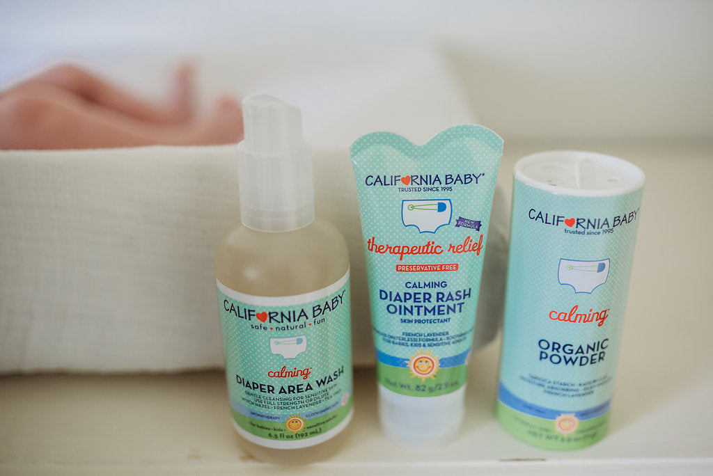 Calming™ 3-Step Diaper Care System for Babies - Gentle Rash Prevention & Skin Protection for Newborns & Infants | Perfect for Daily Diaper Changes & Overnight Use