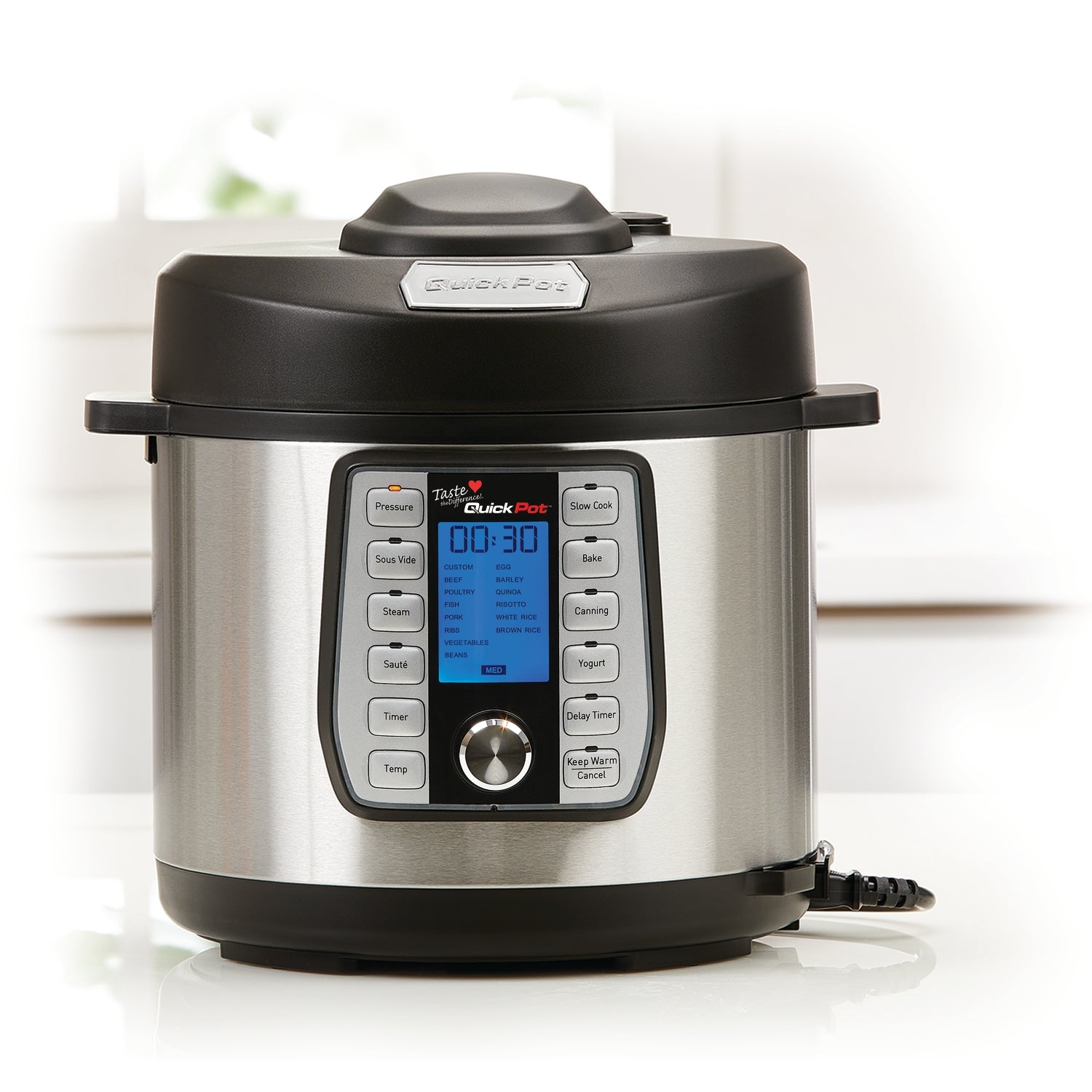 Power Quick Pot - Fast & Efficient Electric Pressure Cooker for Healthy Meals | Perfect for Busy Families & Meal Prep