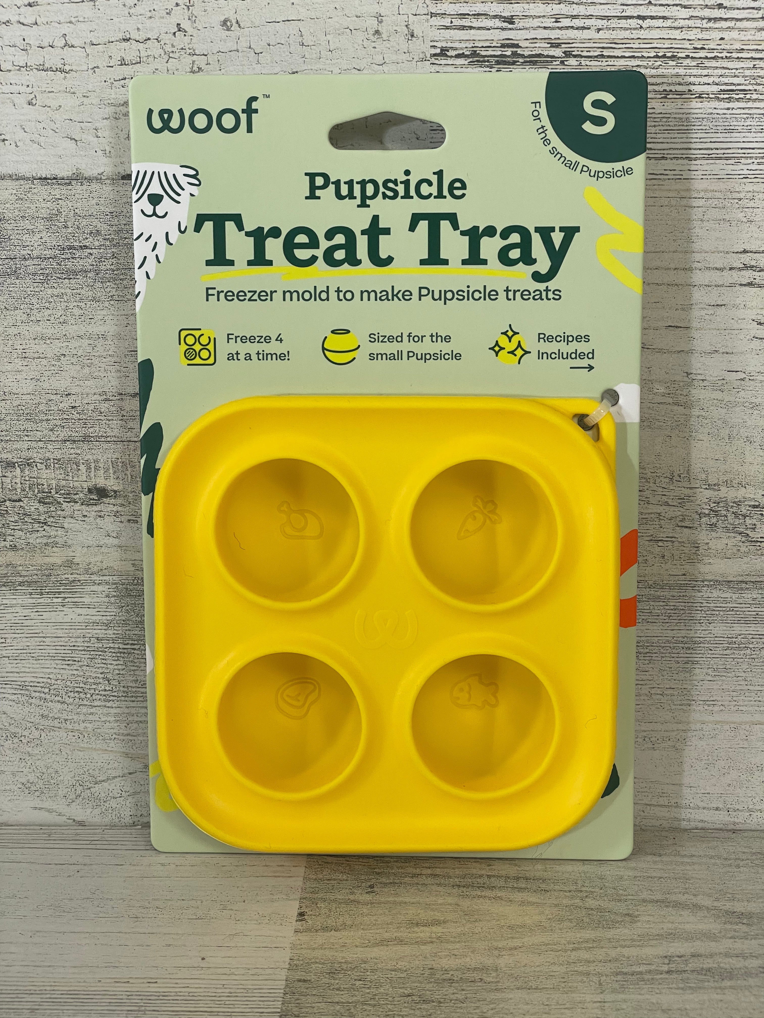 Pupsicle Dog Treat Tray - Frozen Dog Treat Maker for Summer Cooling - Perfect for Hot Days, Training Rewards & Pet Enrichment Activities