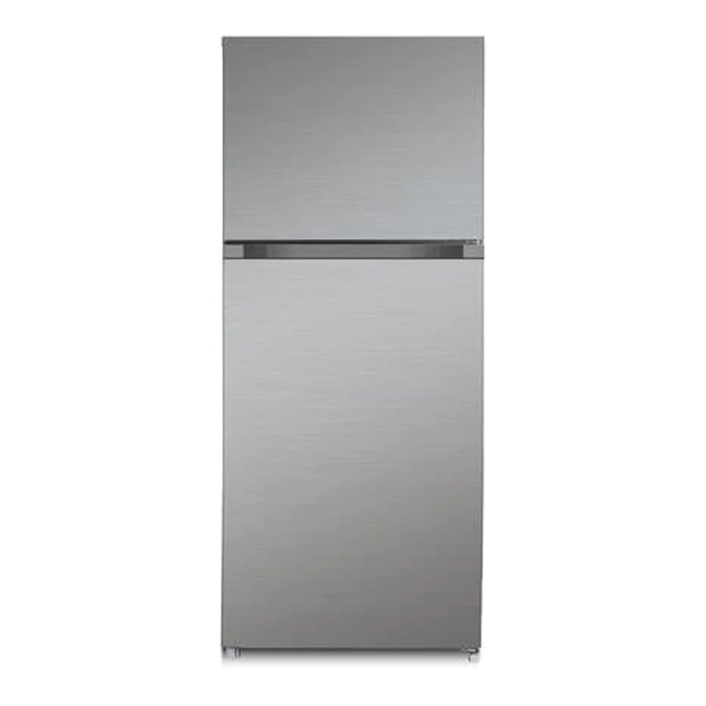 Forte 28-Inch Counter Depth Top Freezer Refrigerator - 14.5 Cu.Ft Stainless Steel F15TFRESSS | Energy Efficient Kitchen Appliance for Small Spaces & Apartments