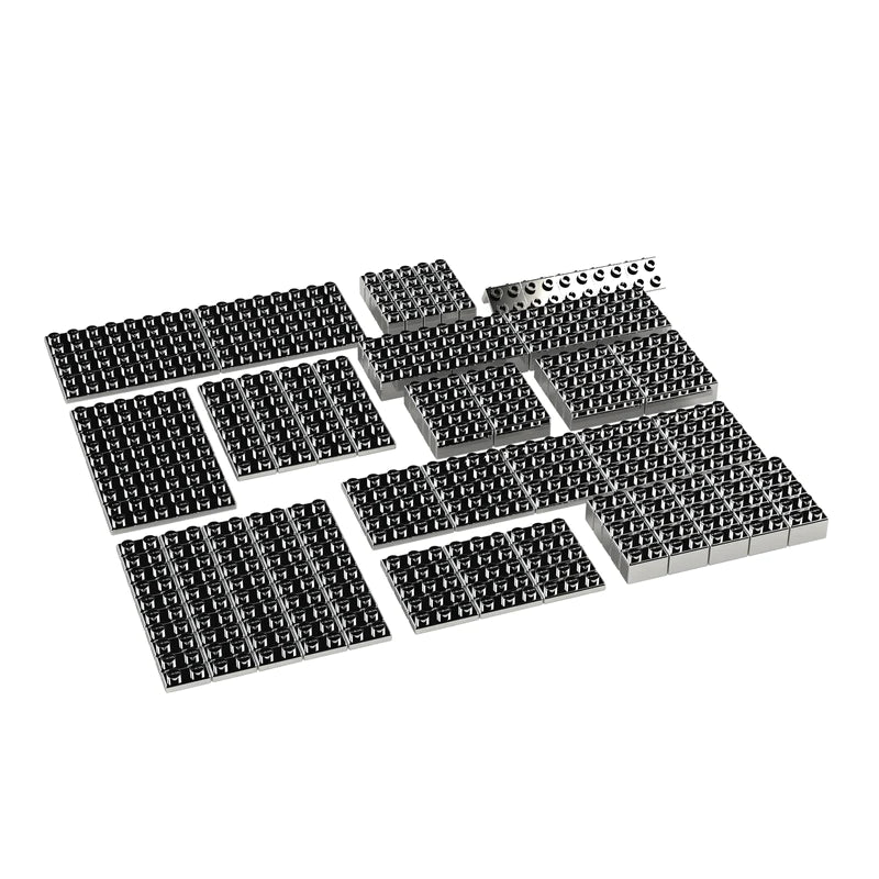 Power Blox™ Metallic Building Blocks Expansion Set - STEM Educational Toys for Kids, Creative Construction Play for Boys & Girls - Perfect for Birthday Gifts & Classroom Activities