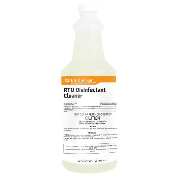 RTU Disinfectant Spray - Medical Grade 1 Quart (32oz) | EPA Registered | Kills 99.9% Germs | Hospital & Home Use | For Surfaces, Medical Equipment & High-Touch Areas