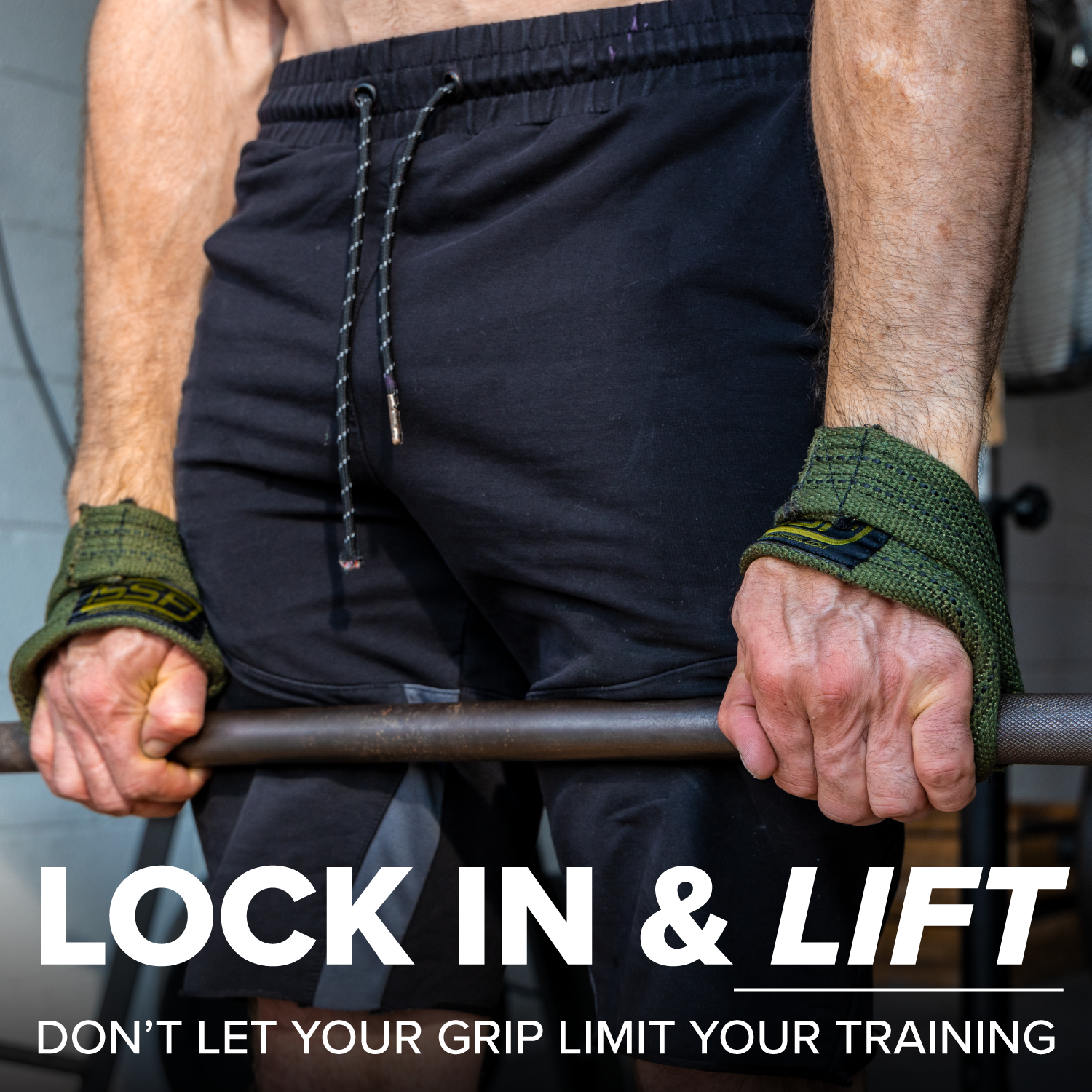 Best Figure 8 Lifting Straps for Weightlifting & Powerlifting - Heavy Duty Gym Wrist Support for Deadlifts, Squats & Strength Training