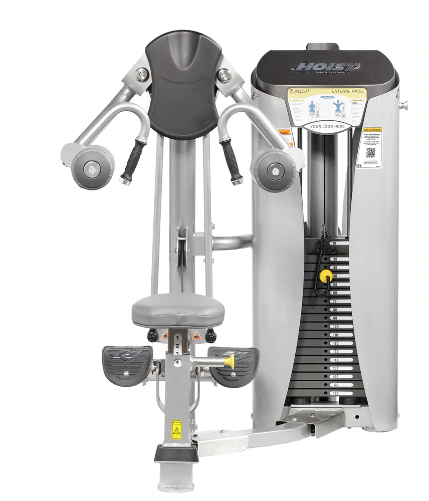 RS 1502 Lateral Raise Machine - Premium Gym Equipment for Shoulder Workouts | Perfect for Home & Commercial Gyms | Strength Training & Muscle Building
