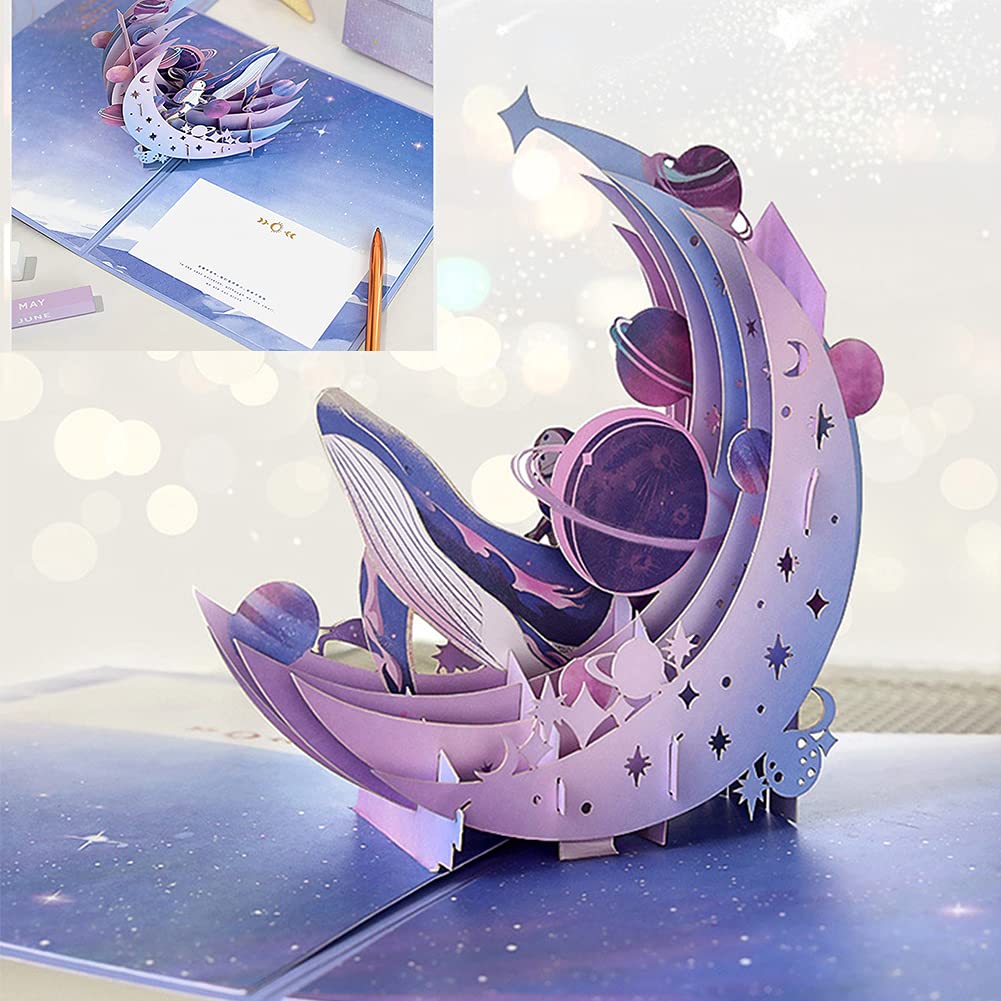 3D Pop-Up Greeting Card - Handmade Holiday Gift Card with Stereo Design, Creative & Unique (Style 15) - Perfect for Christmas, Birthday, Anniversary & Special Occasions