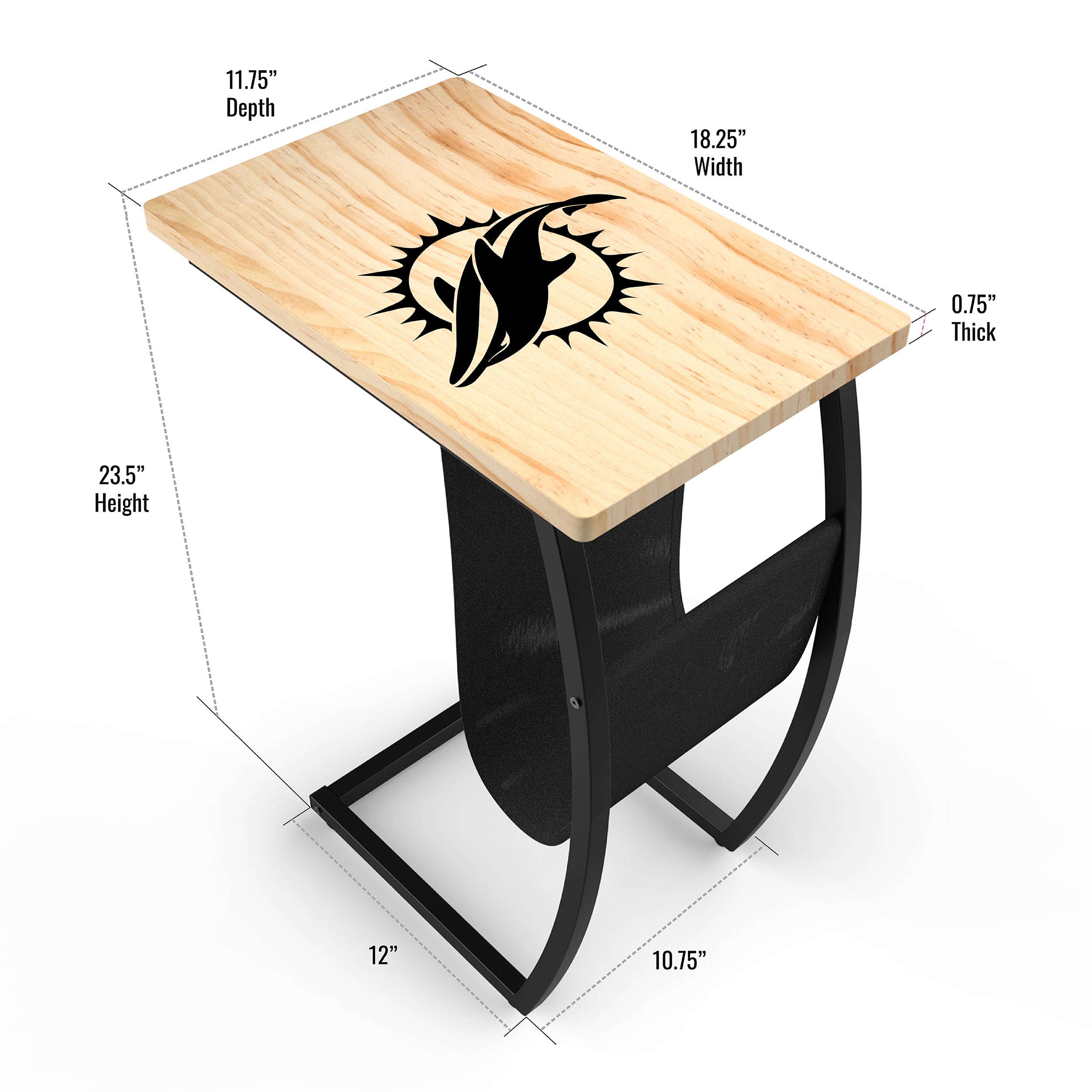 Official NFL Licensed Portable Folding Table - Perfect for Tailgating, Camping, and Outdoor Parties