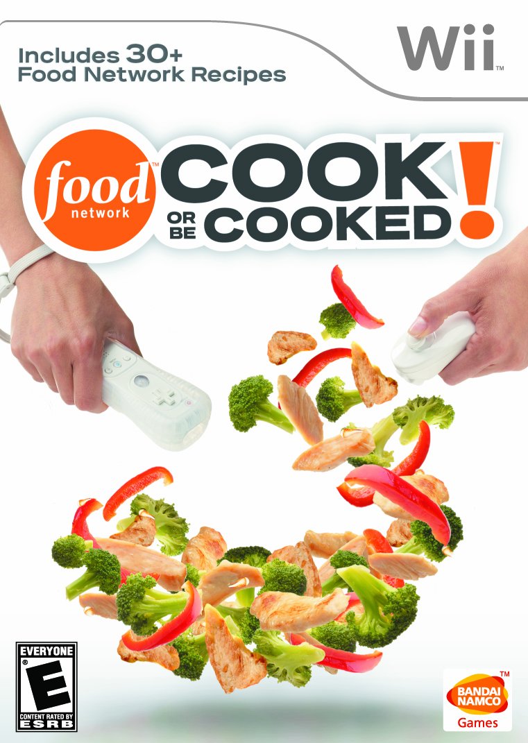 Food Network: Cook or be Cooked - Nintendo Wii Game - Fun Cooking Simulation for Family Game Nights & Parties