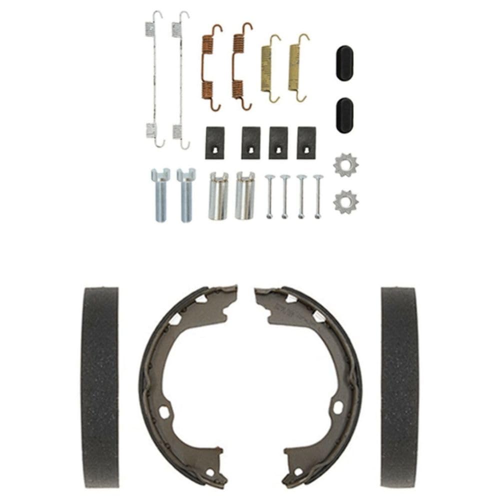 Rear Emergency Parking Brake Shoes Spring Kit 162292 - High Quality Replacement Parts for Car Safety - Perfect for DIY Auto Repair and Vehicle Maintenance