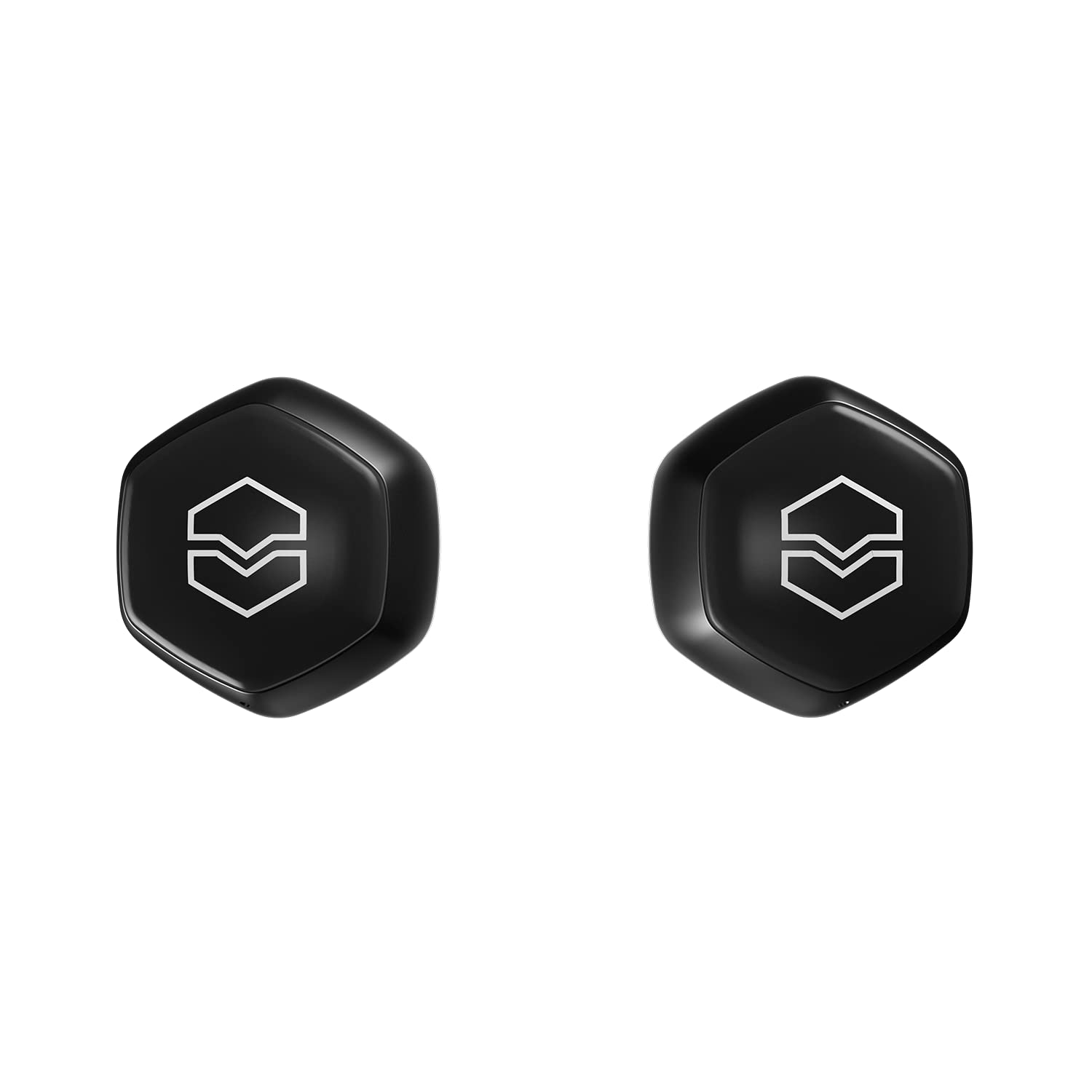 V-MODA Hexamove Lite Wireless Earbuds - Bluetooth 5.0, Noise Isolation, 6H Playtime, IPX4 Waterproof - Perfect for Gym, Running & Commuting (Black)
