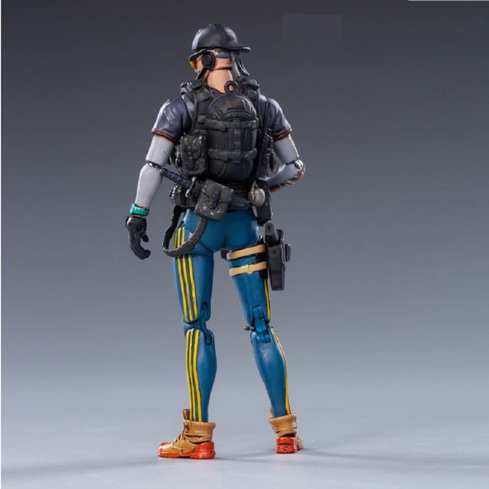 Pipigirl 1/18 Scale 4 Inch Army Military Action Figure - Second Army Star Cavalry Soldier Model Kit for Collectors (Eschatological Awakening Series) | Perfect for Display, Diorama Scenes & Military Enthusiasts