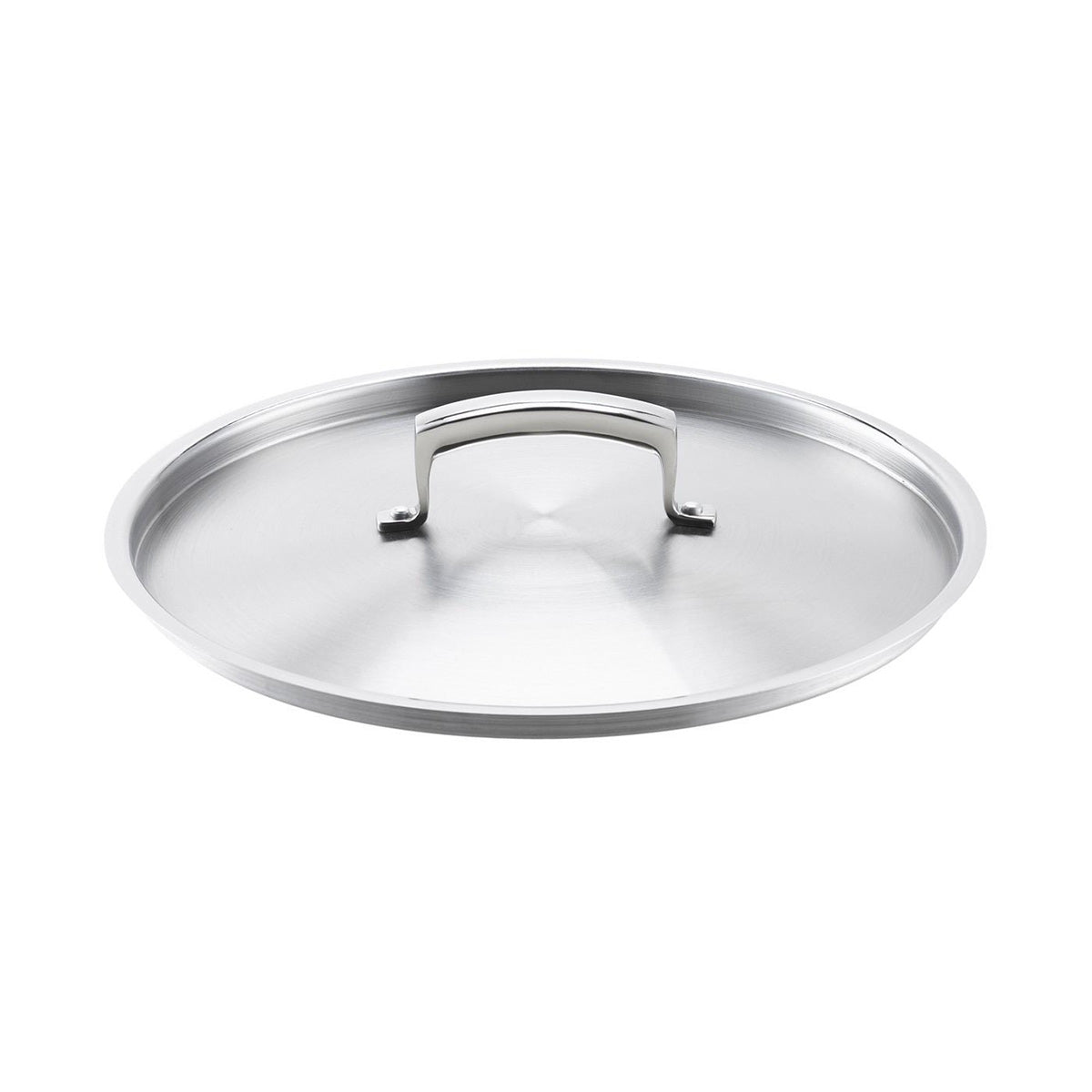 Stainless Steel Pot Cover 8 qt - Browne 5724122 - Durable Pan Lid for Cooking, Baking & Food Storage - Perfect for Kitchen, Camping & Outdoor Use