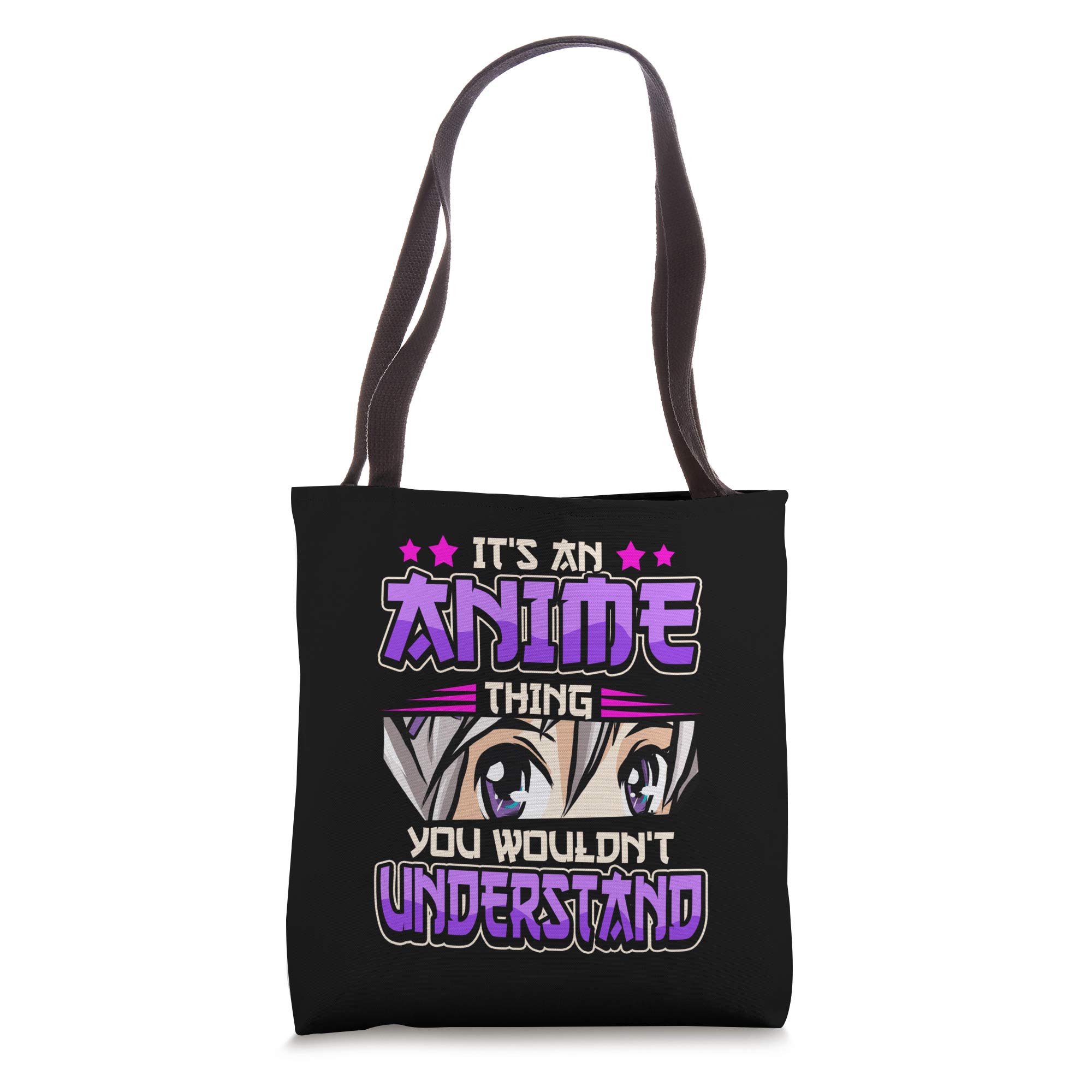 Funny Anime Manga Otaku Kawaii Tote Bag - Cute Japanese Pop Culture Gift for Cosplay, Convention & Everyday Use