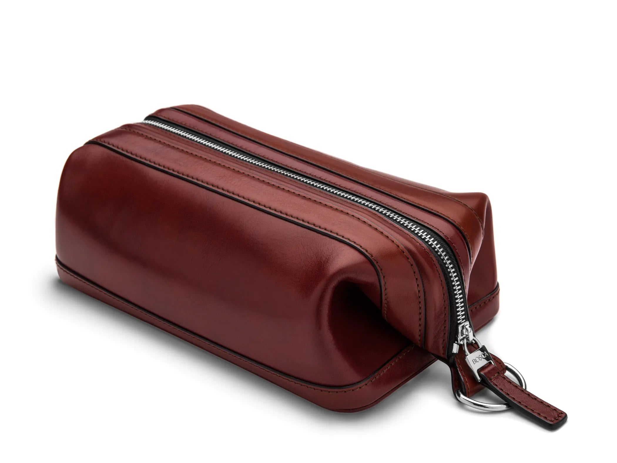 Vintage Leather 10-Pocket Utility Pouch - Durable Multi-Pocket Organizer for Travel, Camping & Everyday Carry (EDC)