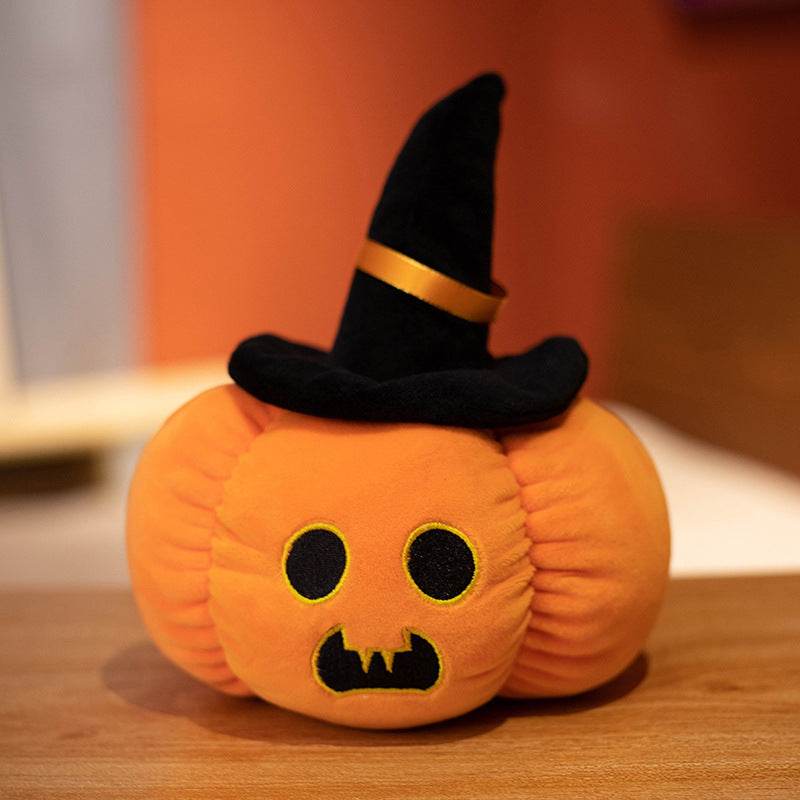 Adorable Kawaii Pumpkin Patch Pal Plush Toy - Soft Cute Fall Decor, Halloween Gift & Cozy Home Accent for Kids' Rooms, Nursery, and Seasonal Displays