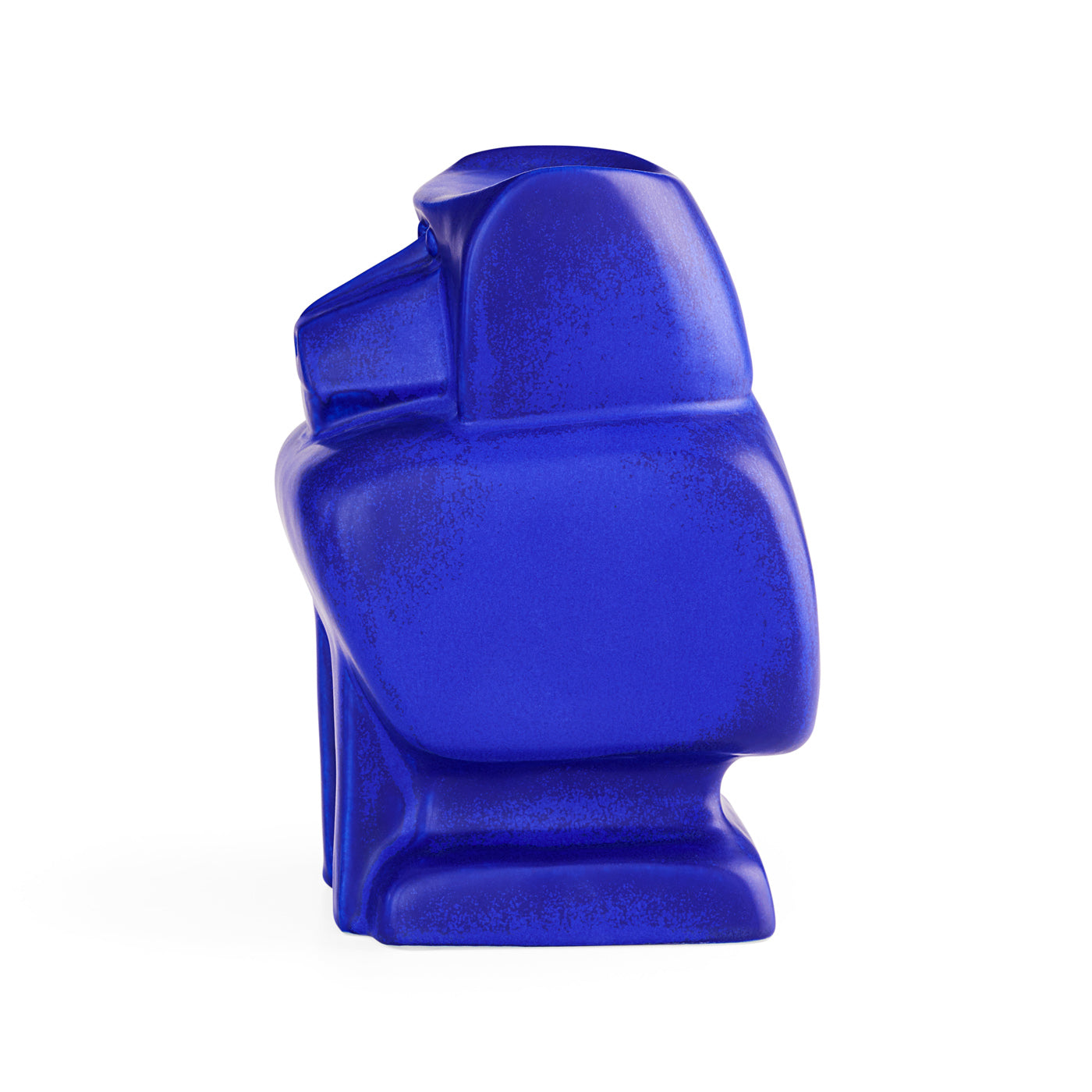 Cobalt Blue Baboon Figurine - Unique Home Decor, Collectible Animal Statue for Living Room, Office & Gift Ideas