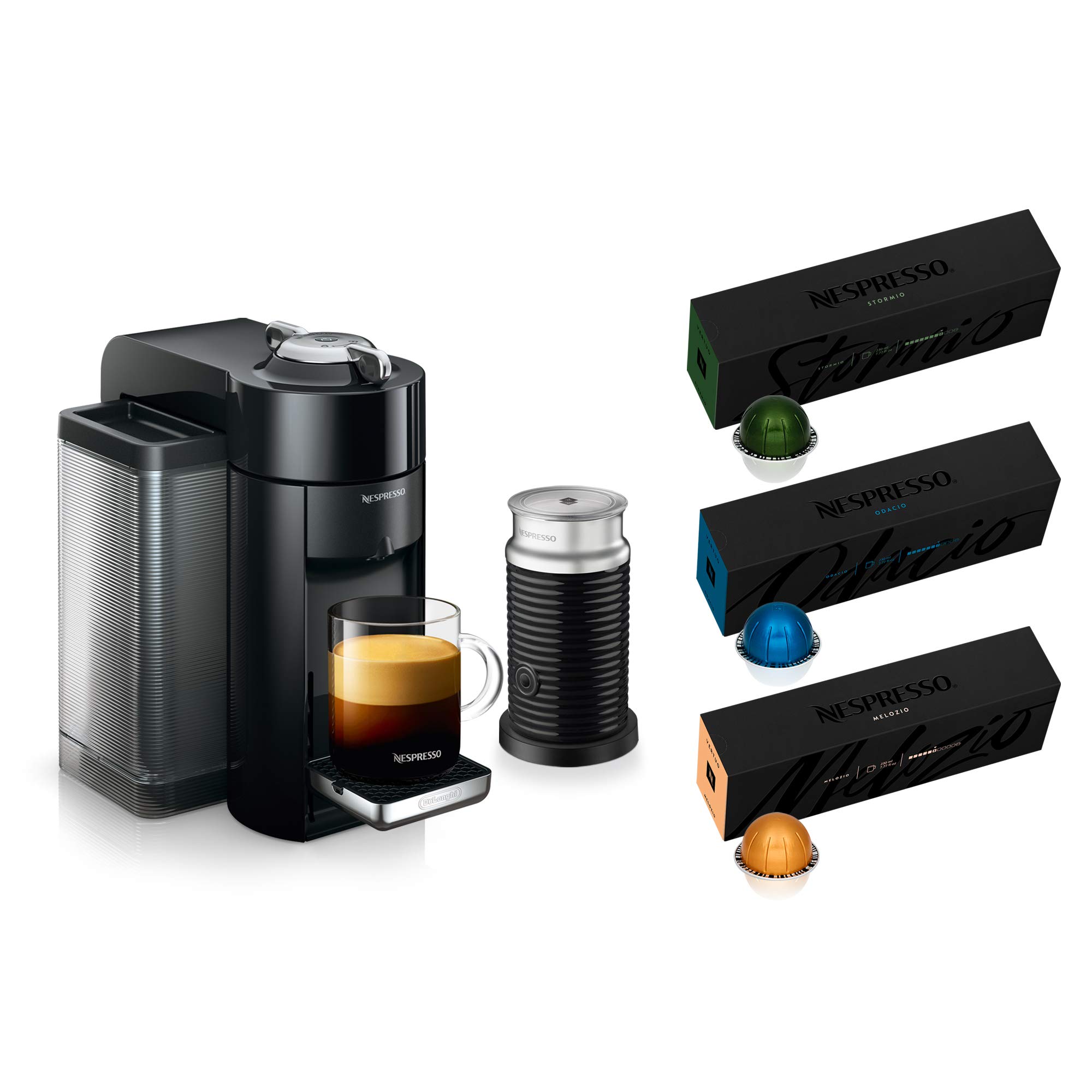 De'Longhi Nespresso Vertuo Coffee & Espresso Machine with Aeroccino Milk Frother - Perfect for Home, Office & Gift Giving