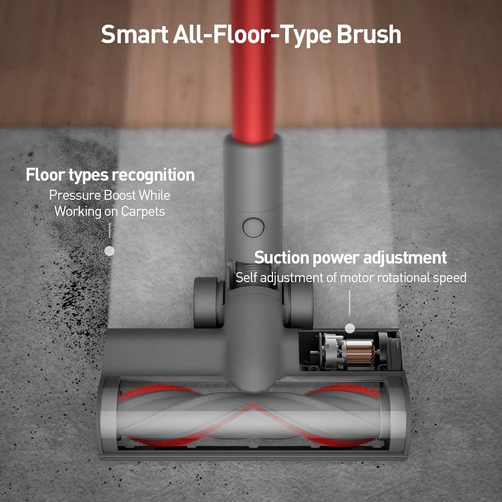 Dreame T20 Cordless Stick Vacuum Cleaner - Powerful 150AW Suction, 60min Runtime, Lightweight for Hardwood Floors & Carpets | Perfect for Pet Hair, Home Cleaning & Quick Pickup