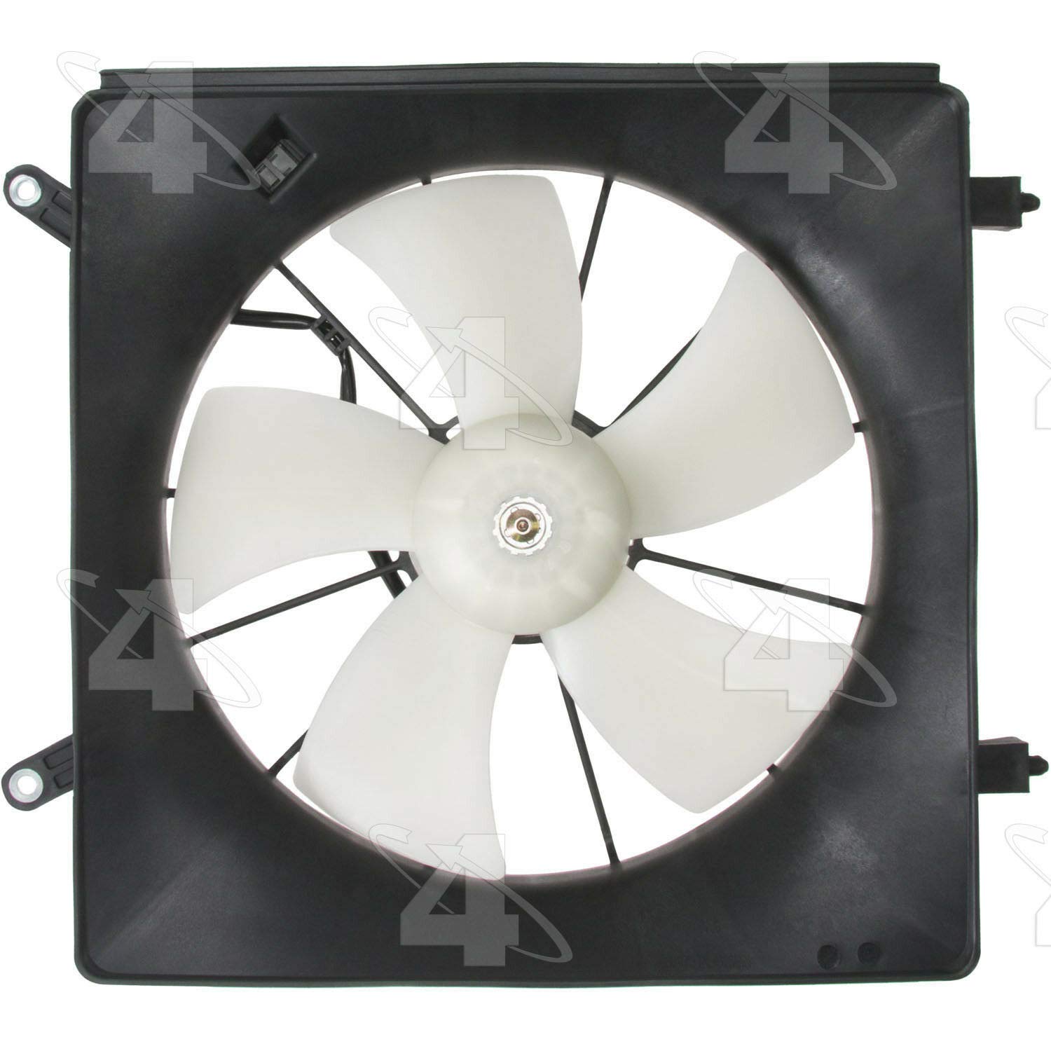 Four Seasons 75218 Radiator Fan Motor Assembly - Replacement for 75218 - Compatible with Multiple Vehicle Models - Perfect for Cooling System Repairs & Maintenance