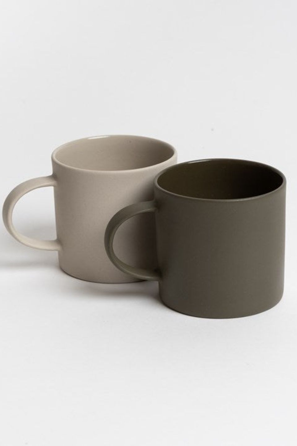 Jon Boy Olive Mug - Premium Ceramic Coffee Cup with Handle - Perfect for Home, Office, and Outdoor Use