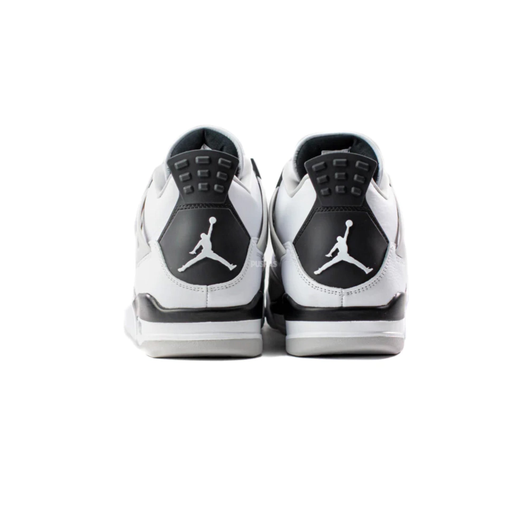 Air Jordan 4 Retro 'Military Black' 2022 - Men's Basketball Shoes for Casual Wear & Street Style | Authentic Nike Sneakers for Sports & Fashion