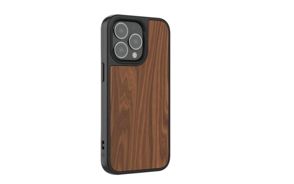 Impact Zero® Premium Walnut Wood Protective Case for iPhone 13 Pro Max - Slim & Durable Cover with Natural Wood Grain - Perfect for Everyday Use, Office & Outdoor Protection