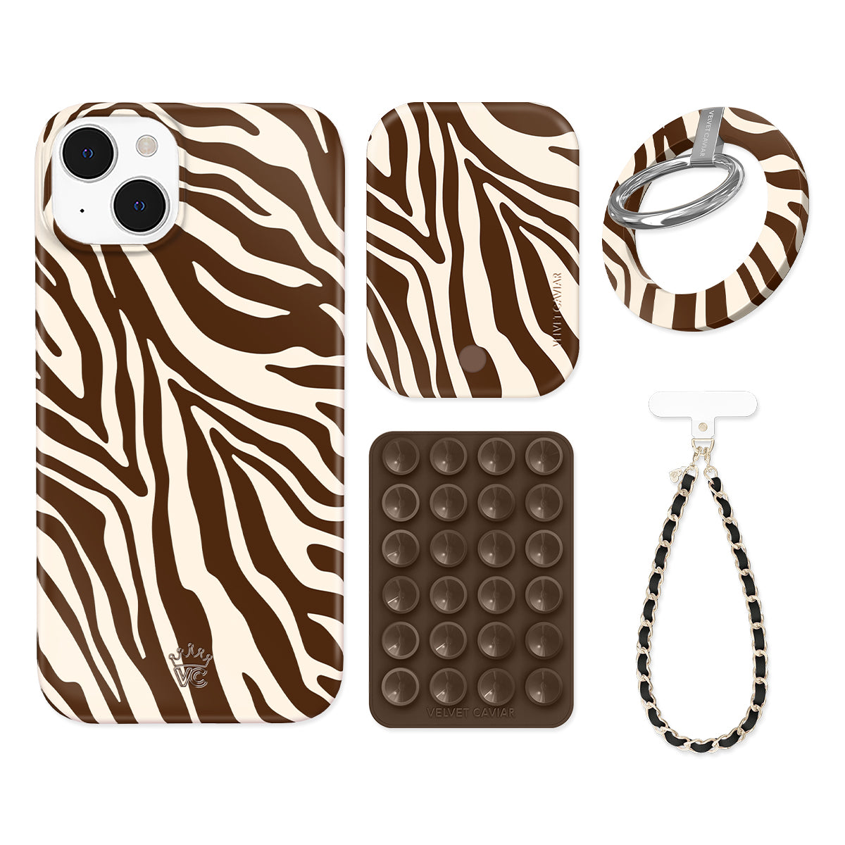 Coco Zebra iPhone Case with Grip - Stylish Protective Cover for iPhone 13/12/11/XR - Perfect for Everyday Use, Travel, and Work