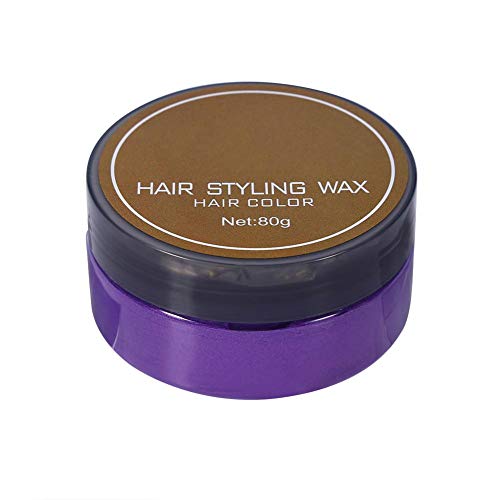 **Xmondocolour Temporary Hair Coloring Wax - Super Purple Hair Dye Cream & Styling Wax for Vibrant Hairstyles | Perfect for Parties, Cosplay & Bold Fashion Looks**
