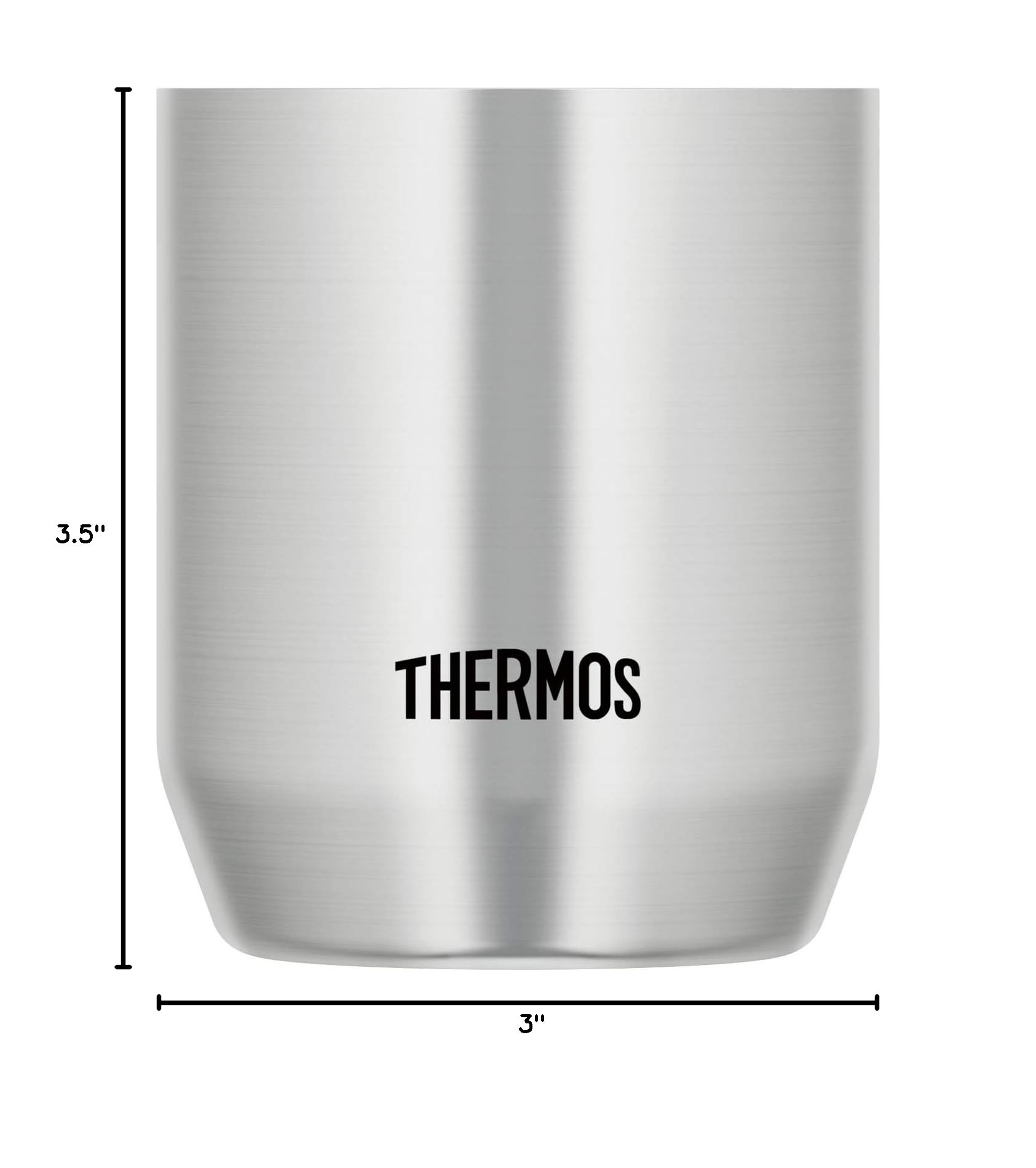 Thermos JDH-280S Stainless Steel Vacuum Insulated Cup - 9.5oz (280ml) Leak-Proof Travel Mug for Coffee, Tea & Hot/Cold Beverages - Perfect for Office, Commuting & Outdoor Activities