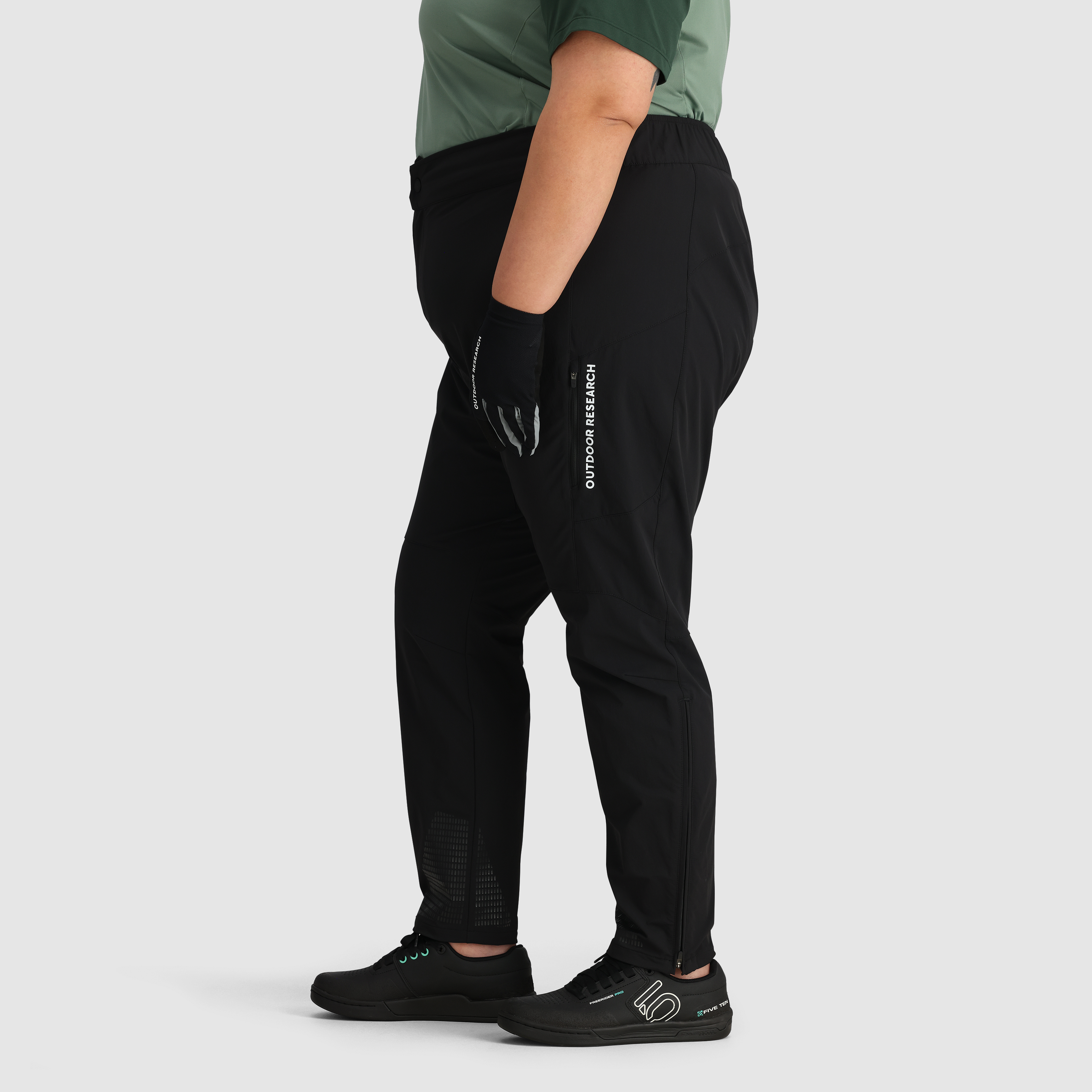 Women's Mountain Bike Riding Pants - Freewheel MTB Cycling Trousers for Trail & Commuting - Comfortable Plus Size Biking Gear for Outdoor Adventures