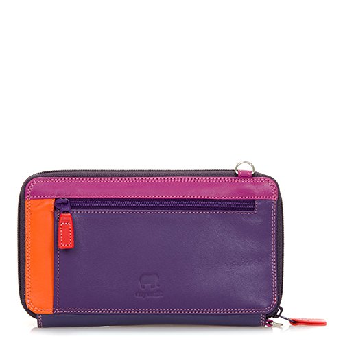 mywalit Multi-Color Crossbody Purse with Adjustable Shoulder Strap - 16 Card Slots, Phone Pocket & Coin Compartment | Perfect for Travel, Shopping & Everyday Use