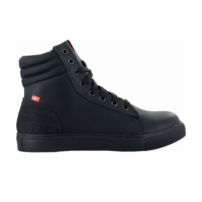 **Mellow Walk Jessica Women's High Top 6 Steel Toe Work Shoes - Black (486339) - Durable & Comfortable for Construction, Warehouse & Outdoor Work**