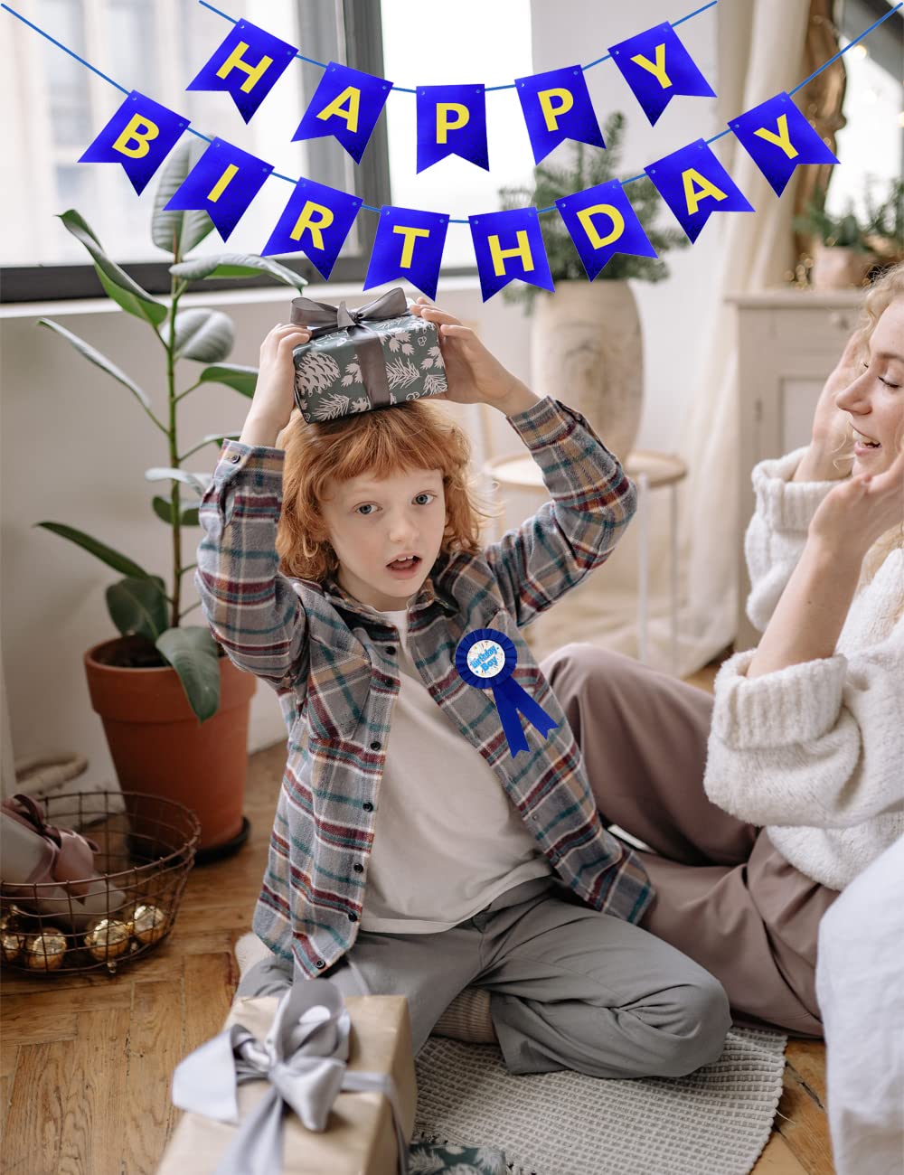 Birthday King Crown for Boys - Birthday Party Accessory Set with Sash & Button Pins - Happy Birthday Banner & Dress Up Decorations for Kids Birthday Celebrations - Perfect for Birthday Parties, Photo Booths & Themed Events