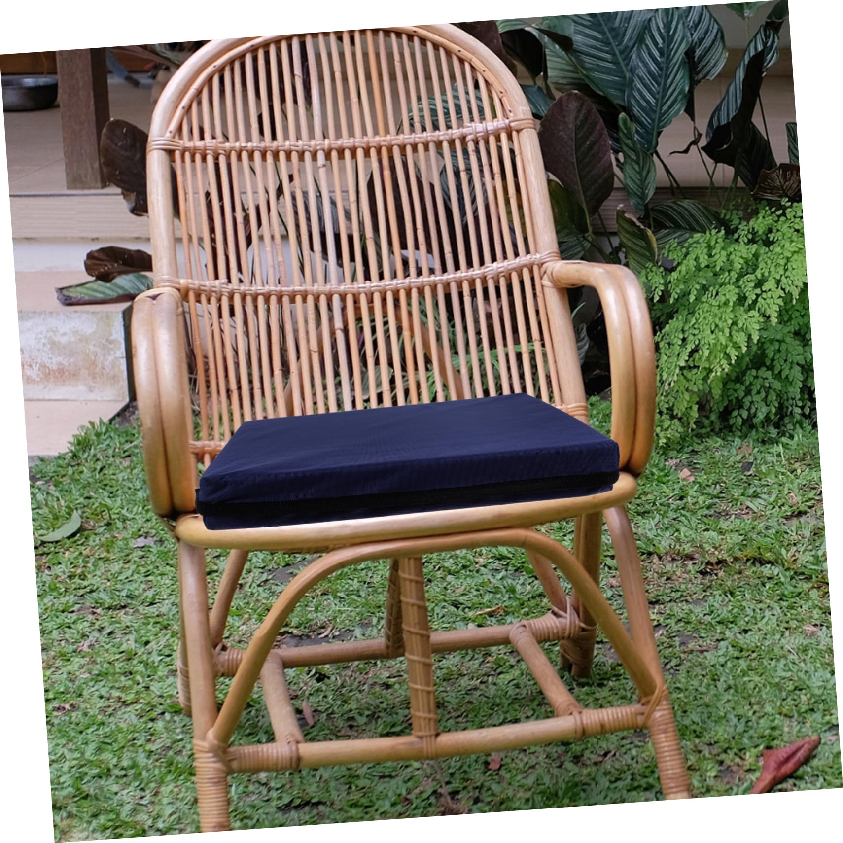 **Garneck Stadium Cushion with Back Support - Padded Bleacher Seat Pad for Outdoor Sports, Picnics & Travel - Comfortable Oxford Cloth Chair Mat for Bleachers, Parks & Indoor Use**