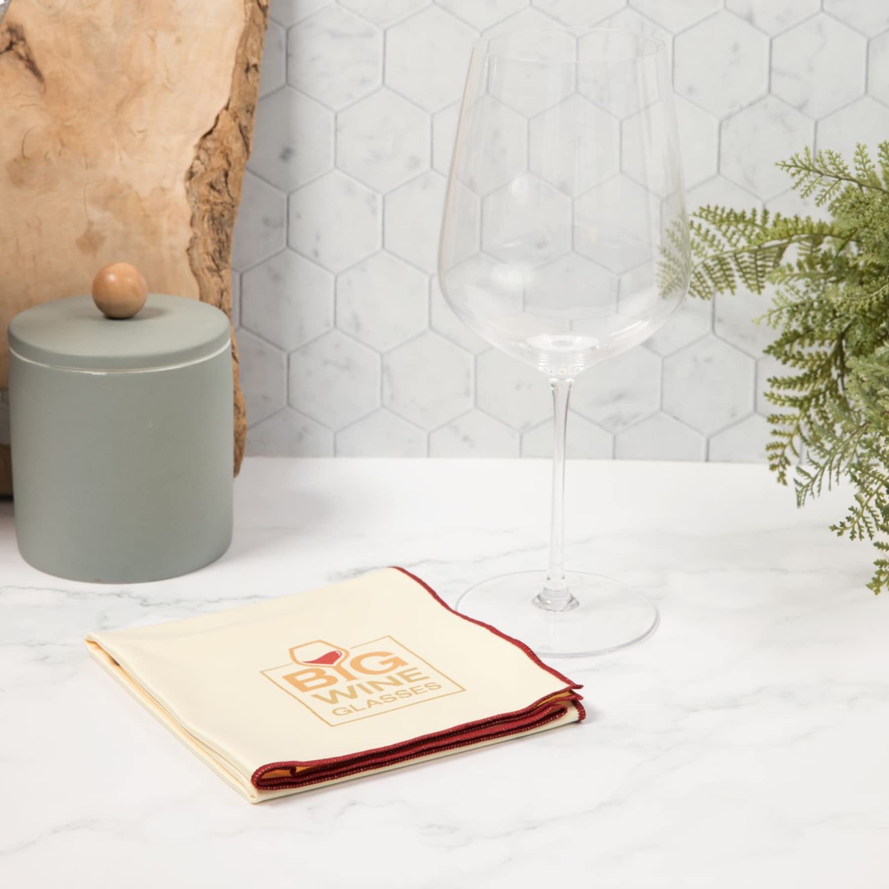 Premium Microfiber Wine Glass Polishing Cloth - Streak-Free Cleaning & Drying Towel for Crystal Clear Shine | Perfect for Bars, Restaurants, and Home Entertaining
