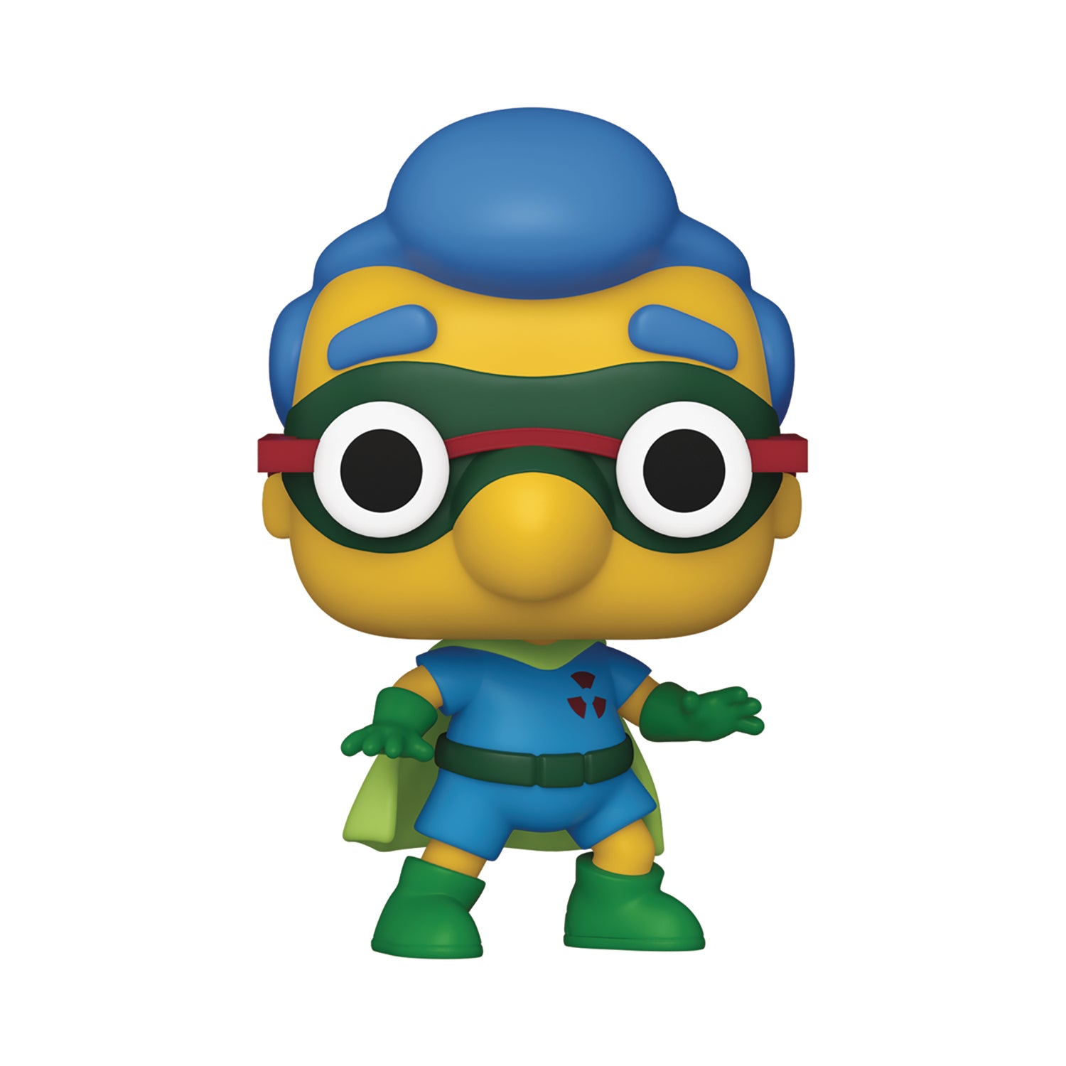 The Simpsons Milhouse as Fallout Boy Action Figure - Collectible TV Show Merchandise for Fans & Gift Ideas | Perfect for Display, Cosplay, and Pop Culture Enthusiasts