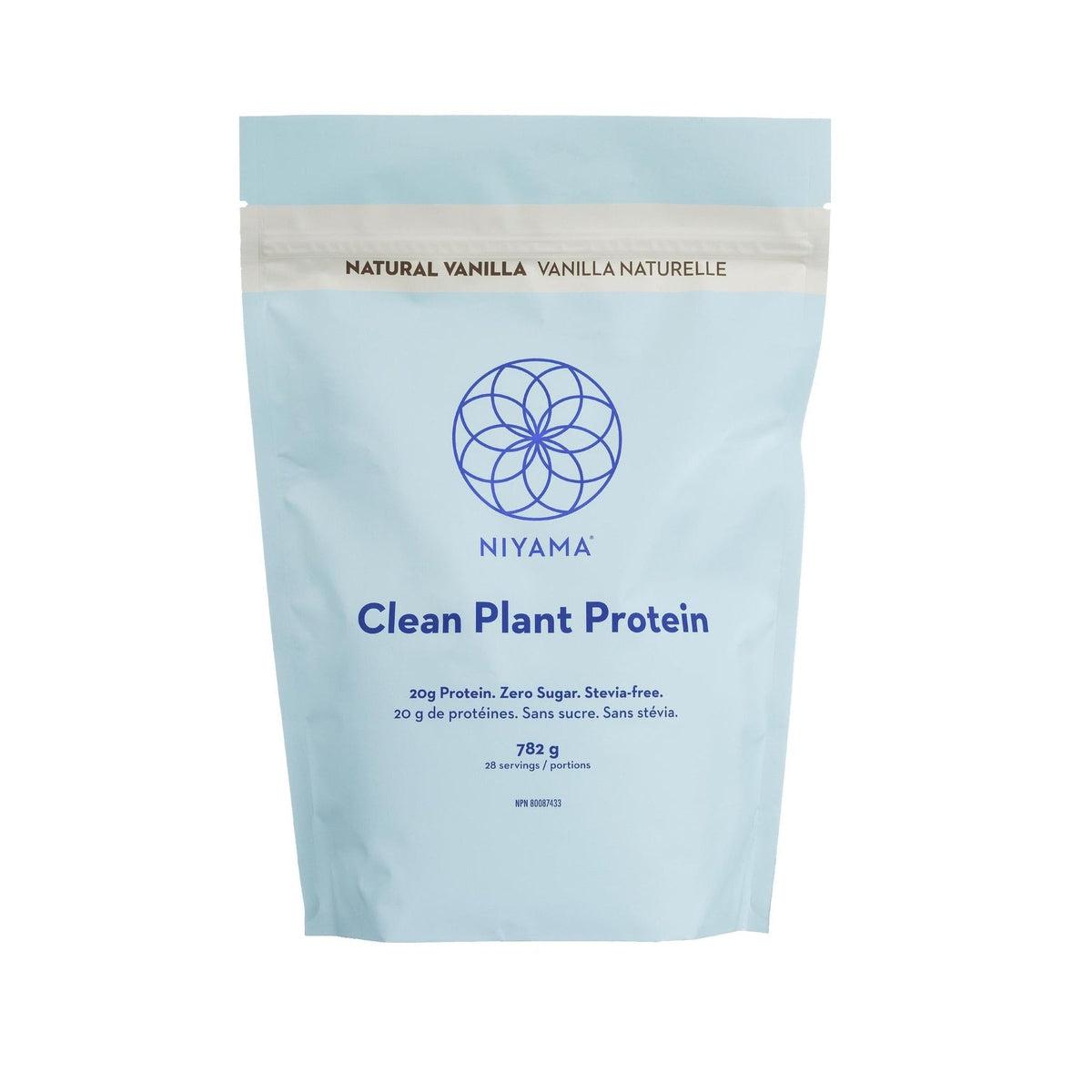 Organic Vanilla Plant Protein Powder - Vegan, Gluten-Free, Non-GMO for Smoothies & Post-Workout Recovery | Premium Dairy-Free Protein Supplement for Athletes & Health Enthusiasts