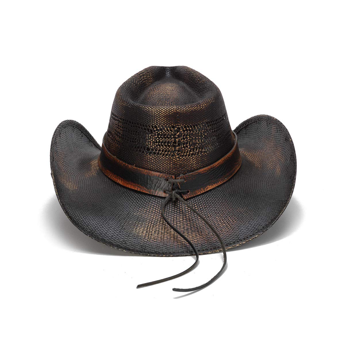 Men's Western Hat with Lone Star Studs for Cowboy Style