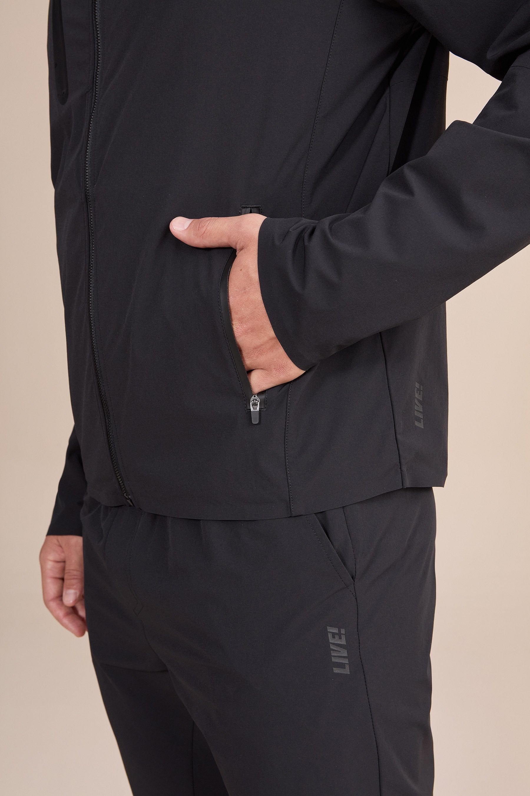 Trek Flex Men's Jacket - Lightweight Waterproof Windbreaker for Hiking & Outdoor Activities | All-Season Performance Jacket for Camping, Travel & Daily Wear
