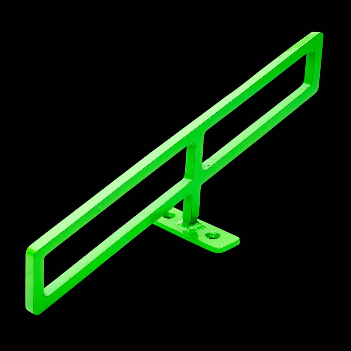 Grind Right Fingerboard Rail - Square Gap to Rail for Skateboard Tricks & Practice - Perfect for Indoor & Outdoor Skate Training