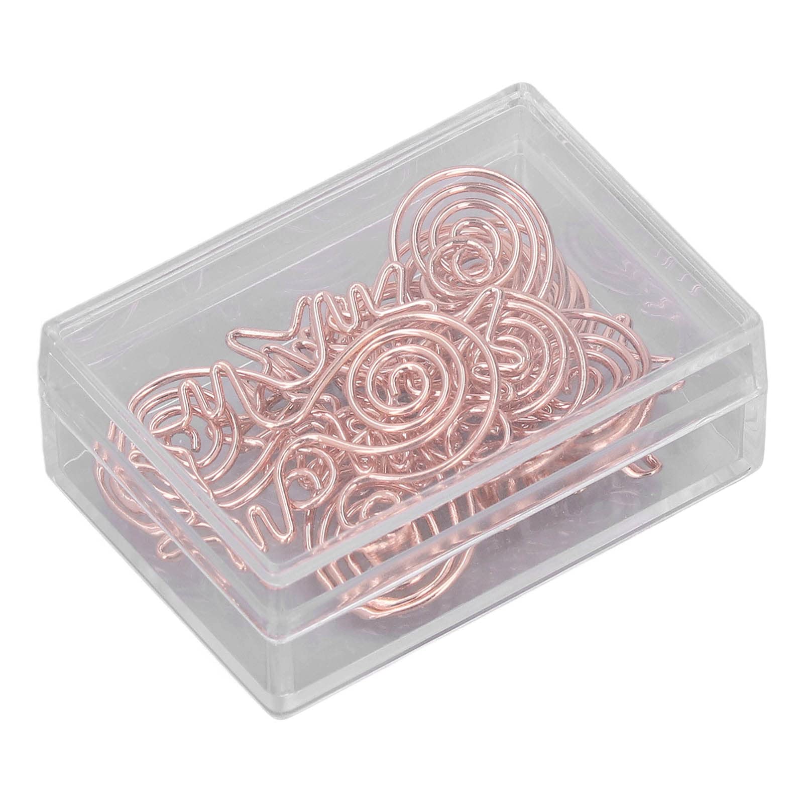 100pcs Gold Metal Animal Shaped Paper Clips - Cute Office Supplies for File Organization, School Projects & Gift Wrapping - Fun & Practical Stationery Accessories