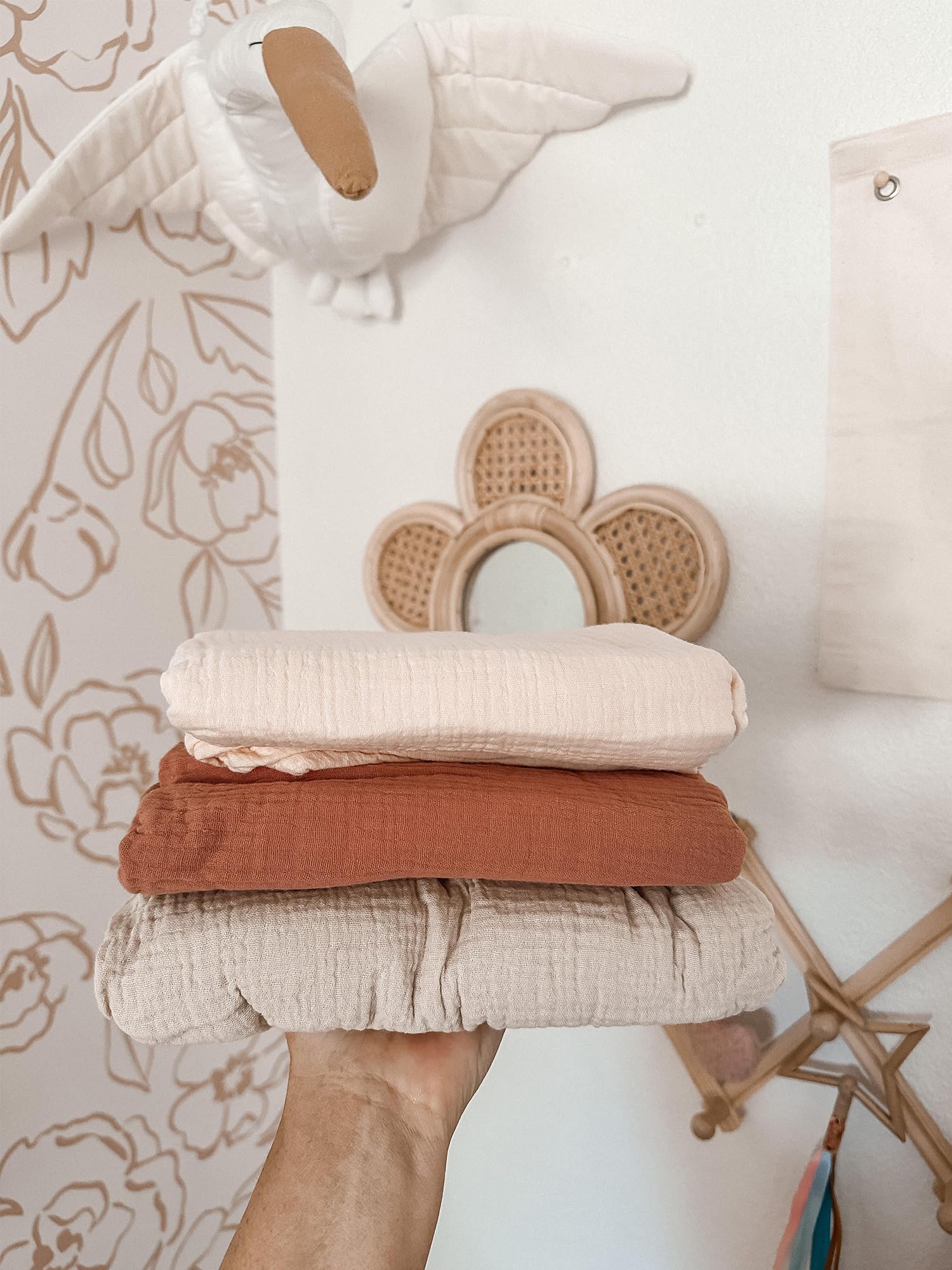 Premium Muslin Swaddle Blankets for Baby - 47