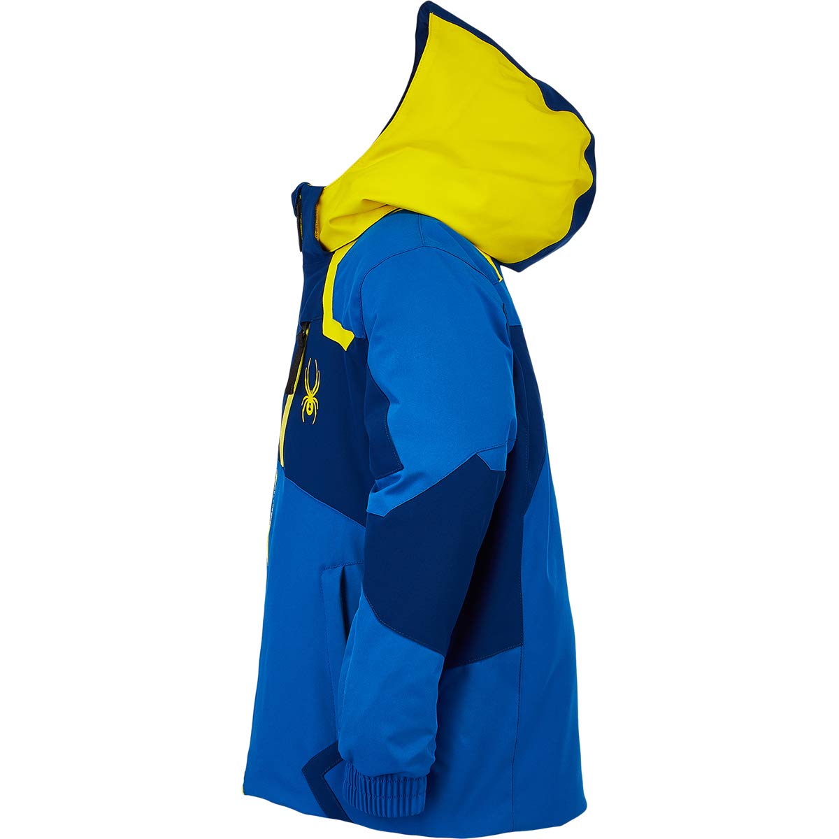 Spyder Kids Boys Mini Leader Jacket - Waterproof Winter Jacket for Toddler & Little Kids (Ages 4-6) | Old Glory/Abyss Color | Outdoor Snow Play, Skiing & Cold Weather Protection