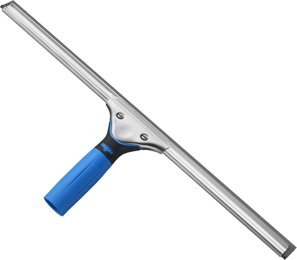 Unger Professional 18-Inch Performance Grip Window & Glass Cleaning Squeegee - Heavy Duty Commercial Squeegee for Streak-Free Cleaning - Perfect for Large Windows, Storefronts, and Home Glass Cleaning