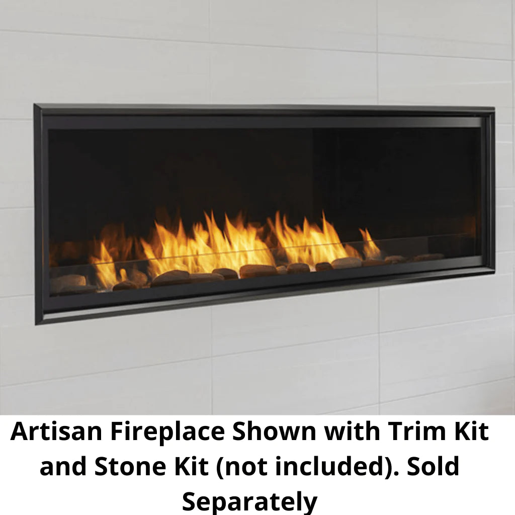 Monessen Artisan 48-Inch Vent-Free Linear Gas Fireplace - AVFL48 - Modern Home Heating Solution for Living Rooms & Bedrooms
