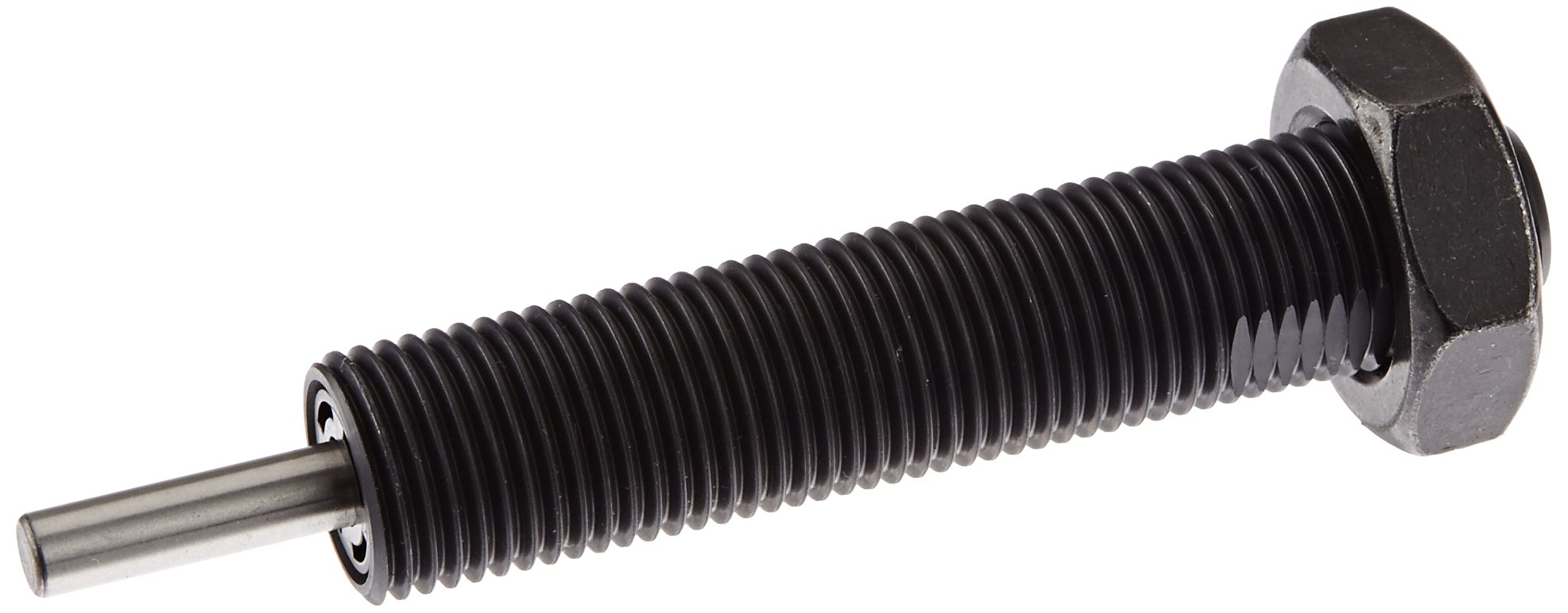 Parker MA150 Steel Adjustable Miniature Shock Absorber - Standard Duty, 1/2 Inch Stroke, 9/16 UNF Thread - Ideal for Industrial Machinery, Robotics, and Automotive Applications