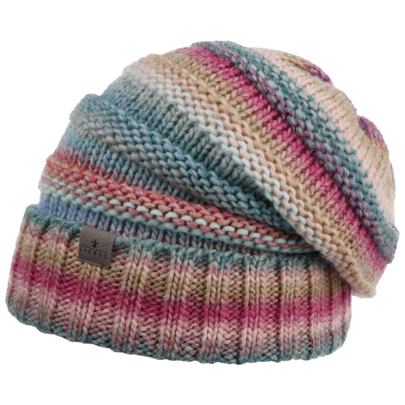 Lierys Bernardo Oversize Knit Hat - Soft Chunky Cable Knit Beanie for Women & Men | Winter Warm Slouchy Hat for Outdoor Activities, Skiing & Casual Wear